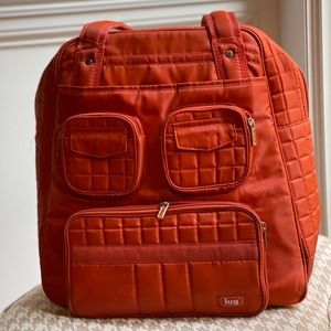 Lug Puddle Jumper bag gorgeous orange